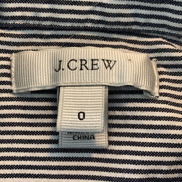 J. Crew Striped Pull Over Shirt Size 0 - Picture 13 of 17